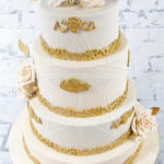 Gold Wedding Cake | Gold Wedding Cake Sydney | https://cake-land.com.au/wp-content/uploads/2017/03/IMG_8742-1.jpg